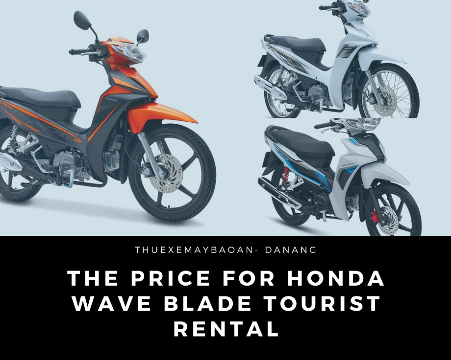 The price for Honda Wave Blade Tourist Rental